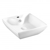 Раковина накладная Azario AZ4263 43.5х43.5 белый