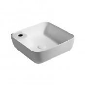 Раковина накладная Azario AZ41267 43х43 белый