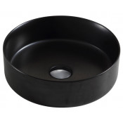 Раковина накладная Azario AZ3134MBSP 34.6х34.6 черный матовый
