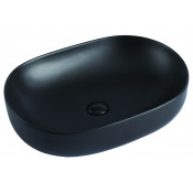 Раковина накладная Azario AZ78326MB 60х41.5 черный матовый