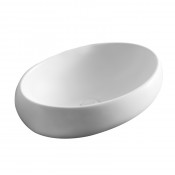 Раковина накладная Azario AZ428 58.5х40.5 белый