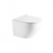 Унитаз подвесной Azario Fora AZ0067 безободковый с сиденьем микролифт