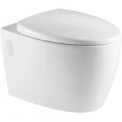 Унитаз подвесной Azario Deya AZ2115 безободковый с сиденьем микроклифт