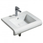 Раковина подвесная Azario AZ40032605 60.5х48 белый