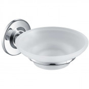 Мыльница Timo Nelson 150021/00 хром/белый матовый