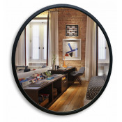 Зеркало Azario Манхэттен-лофт ФР-00002429 d77 черный