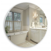 Зеркало Azario Саванна LED00002465 d100 c подсветкой и диммером