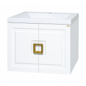 Тумба с раковиной Misty Галвер УТ000012974 60 белый