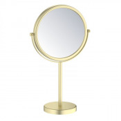 Зеркало косметическое Timo Saona 13274/17 золото матовое