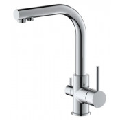Смеситель для кухни с подключением фильтра Timo Saona 2376/00F хром
