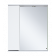 Зеркальный шкаф Misty Лира - 60 левый белый П-Лир04060-013Л