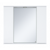 Зеркальный шкаф Misty Лира - 80 белый П-Лир04080-013