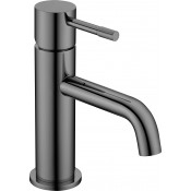 Смеситель для раковины Boheme Uno 461-SGM черный глянцевый