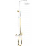 Душевая система Boheme Uno 468-WG белый/золото