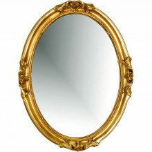 Зеркало Boheme 511-G овальное, золото 85х65