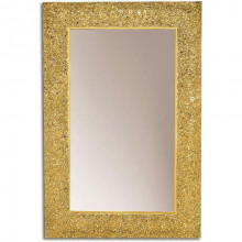 Зеркало Boheme Aura 536 золото с подсветкой