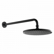 Верхний душ Omnires Slimline WGSET1BL D25.4 черный