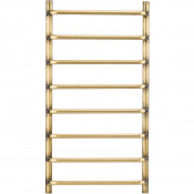 Полотенцесушитель водяной Azario Мока МокаПоЛЛХ400х80008ПУТG1/2античная