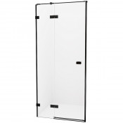 Душевая дверь New Trendy Avexa Black EXK-1558 L 140 черный/прозрачное