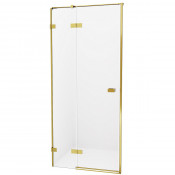 Душевая дверь New Trendy Avexa Gold EXK-1722 L 120 брашированное золото/прозрачное