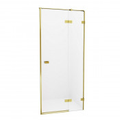 Душевая дверь New Trendy Avexa Gold EXK-1723 R 120 брашированное золото/прозрачное