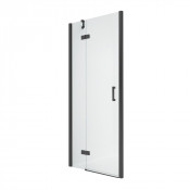 Душевая дверь New Trendy New Renoma Black D-0195A L 90 черный/прозрачное