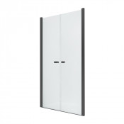 Душевая дверь New Trendy New Soleo Black D-0250A 170 черный/прозрачное