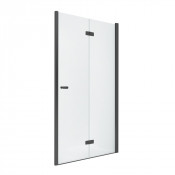 Душевая дверь New Trendy New Soleo Black D-0220A R 70 черный/прозрачное