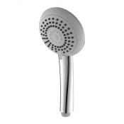 Душевая лейка Omnires Abe ABE-RCRB хром/белый