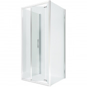 Душевой уголок New Trendy Alta K-0447 90x90 хром/прозрачное