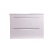 Тумба под раковину Style Line El Fante Бергамо мини 70 Люкс антискрейтч Plus, 70 см, подвесная, белая, СС-00002320