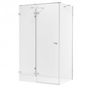 Душевой уголок New Trendy Eventa L EXK-0190 120х90 хром/прозрачное