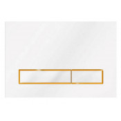 Смывная клавиша Veconi Square Design VFSD-WHG VFSD003WHG