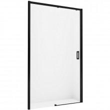Душевая дверь New Trendy Prime Black 160 L D-0328A черный/прозрачное