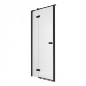 Душевая дверь New Trenddy Reflexa Black L 120 EXK-1328 черный матовый/прозрачное