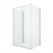 Душевой уголок New Trendy New Corrina 120x80x195 K-0480 хром/прозрачное