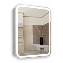 Зеркальный шкаф Azario Фиджи LED00002363 60х75 c подсветкой, диммером и часами