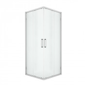 Душевой уголок New Trendy New Praktic K-0466 90х90 хром/прозрачное