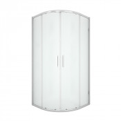 Душевой уголок New Trendy New Praktic K-0576 90х90 хром/прозрачное