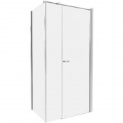 Душевой уголок New Trendy New Soleo K-0633 100x110 хром/прозрачное