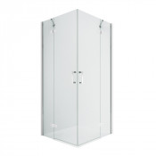 Душевой уголок New Trendy New Renoma 2D D-0105A/D-0375A 100х110 хром/прозрачное