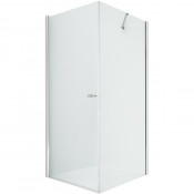 Душевой уголок New Trendy New Soleo D-0142A/D-0151B 100x120 хром/прозрачное