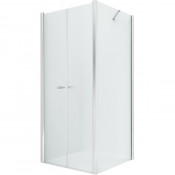 Душевой уголок New Trendy New Soleo D-0146A/D-0091B 100x80 хром/прозрачное