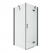 Душевой уголок New Trendy New Renoma Black R D-0208A/D-0111B 120х90 черный/прозрачное