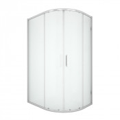 Душевой уголок New Trendy New Maxima 100x80x165 K-0299 хром/прозрачное