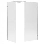 Душевой уголок New Trendy Eventa  walk-in 120x90 EXK-0234 хром/прозрачное 