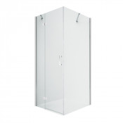 Душевой уголок New Trendy New Renoma L D-0117A/D-0084B 120х90 хром/прозрачное