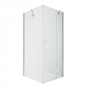 Душевой уголок New Trendy New Renoma R D-0112A/D-0083B 80х80 хром/прозрачное