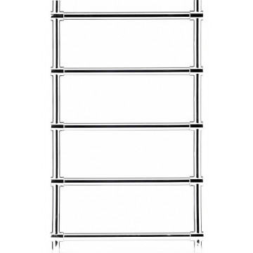 Полотенцесушитель водяной Azario Довиль ДовильПоЛЛХ500х95005ПРетроЦилхром 95х50 лесенка хром