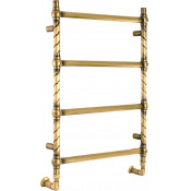 Полотенцесушитель водяной Azario Базель БазельПоЛЛХ500х70004ПРетШарВинтбро 70х50 лесенка бронза